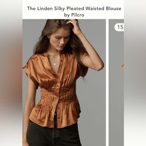 Pilcro Linden Satin Copper Top